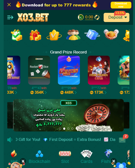 Download X03 Game Download Latest Version (Real Earning App) For Free Official Version 1.0 APK